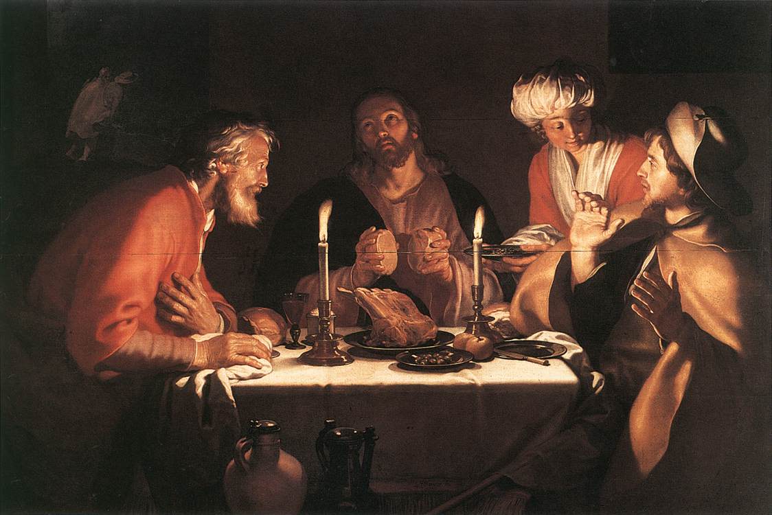 BLOEMAERT, Abraham The Emmaus Disciples